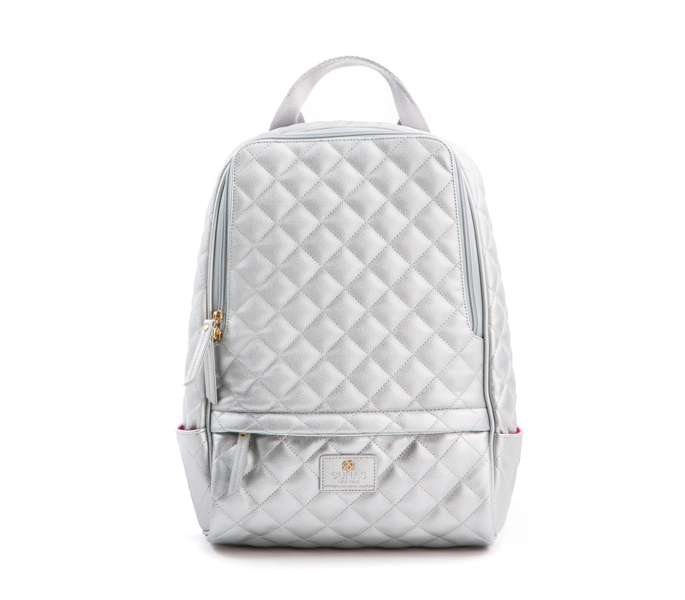 Cougar, Vegan Leather Quilted Backpack