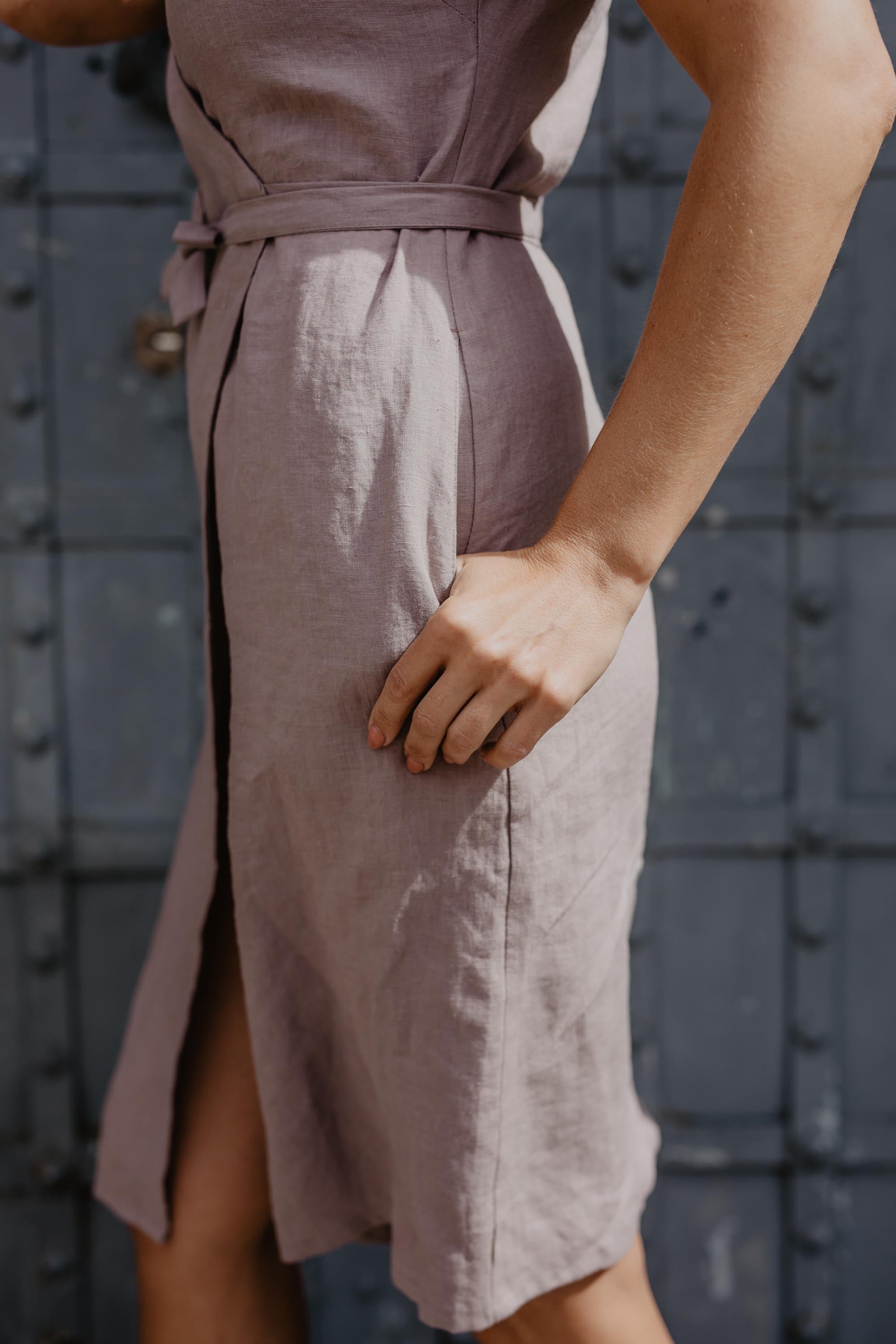 Romee wrap dress clearance